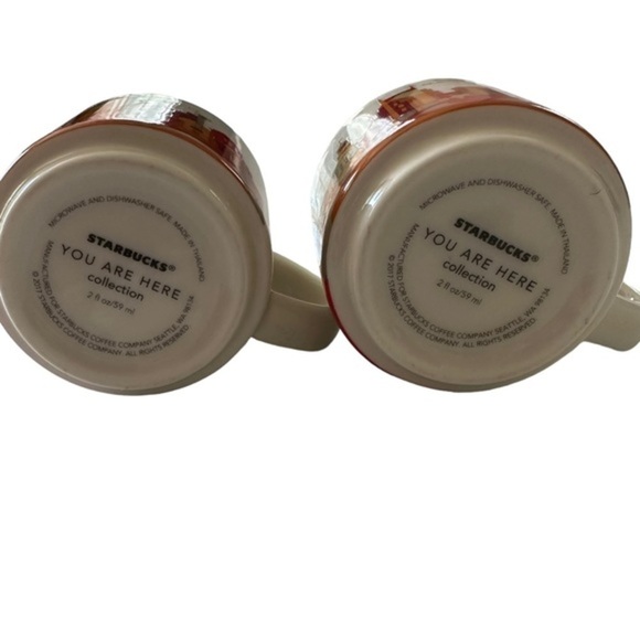 STARBUCKS YOU ARE HERE 2017 NASHVILLE SET ESPRESSO CUP 2 OZ - Picture 6 of 6